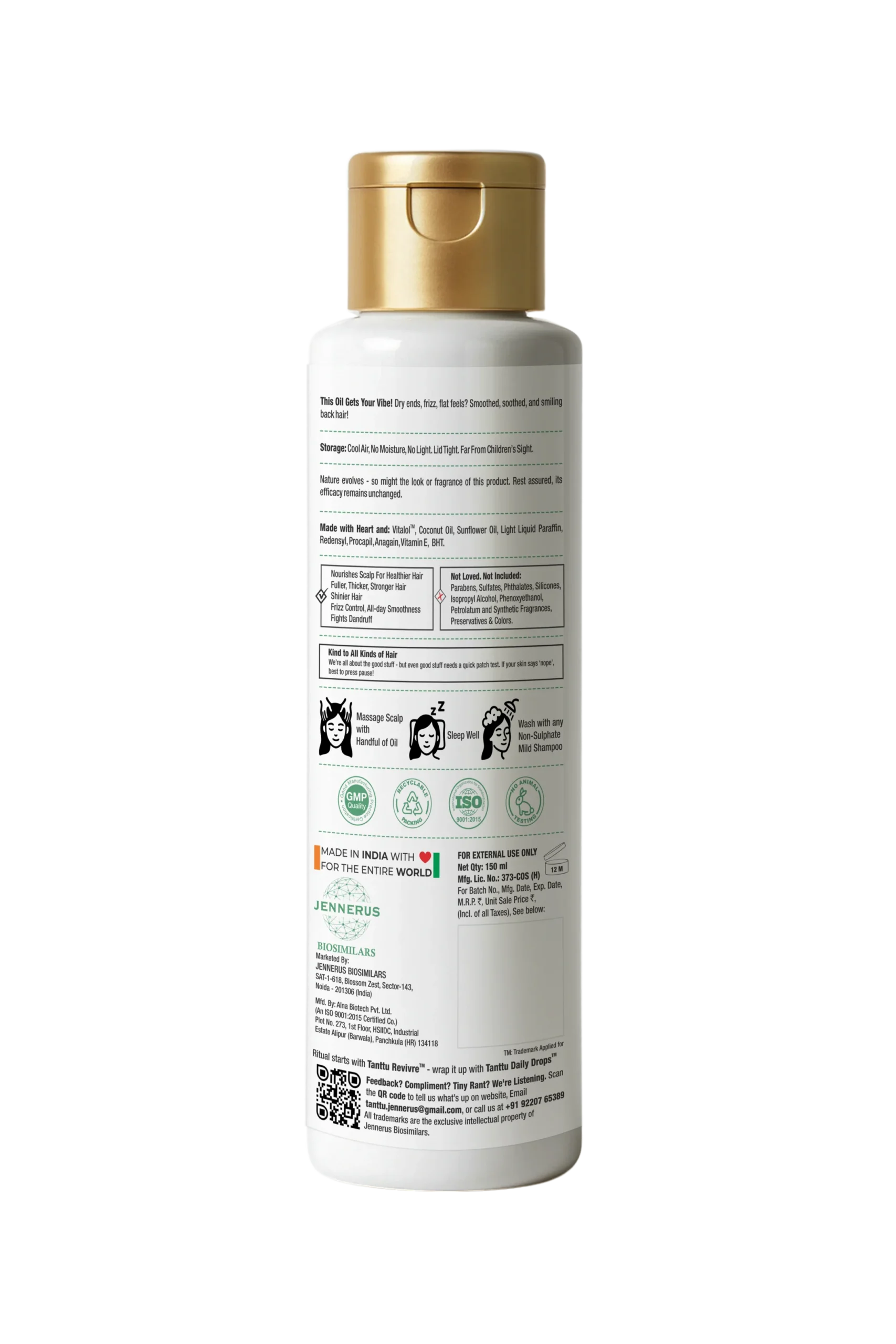Tanttu Revivre Revitalizer Oil (Huile Revitalisante) - Image 2