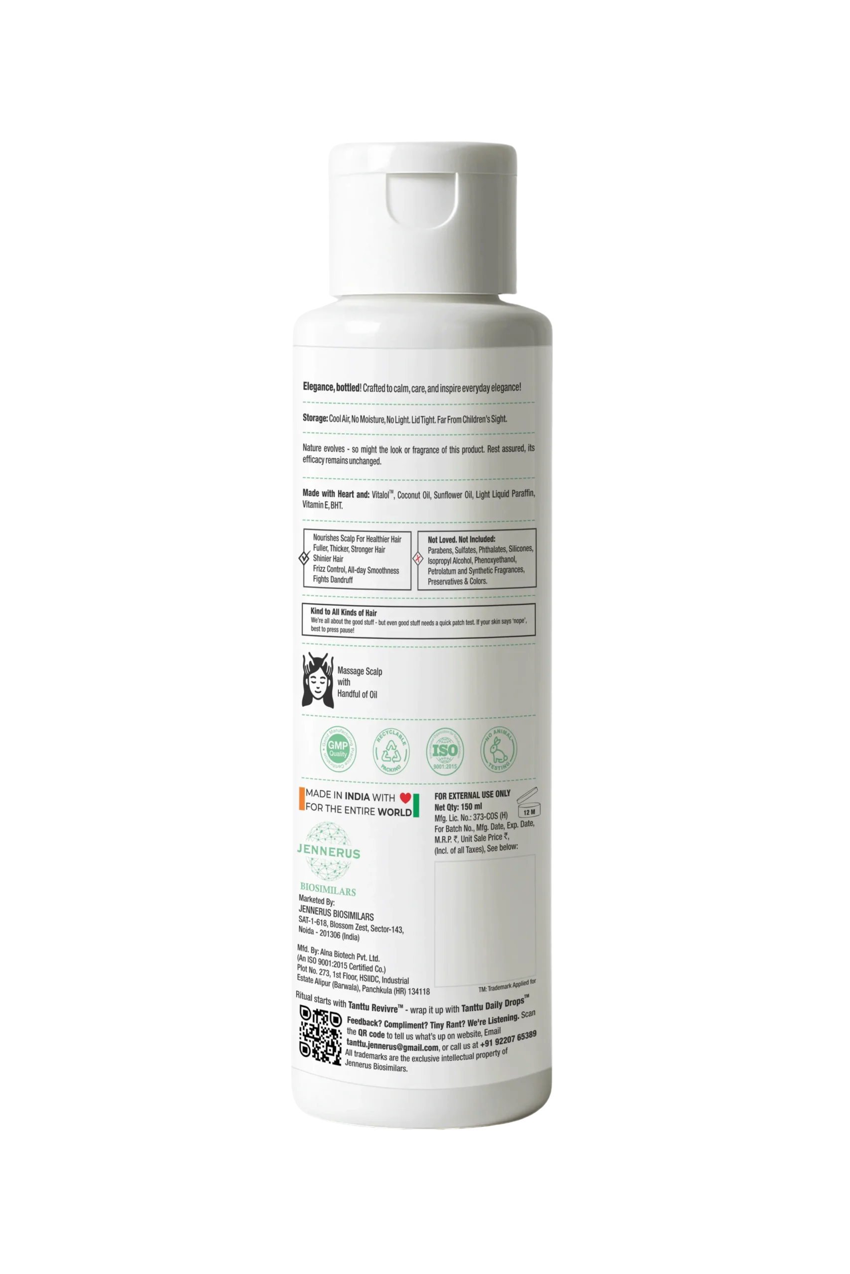 Tanttu Daily Drops Daily Maintenance Oil (Huile Cheveux Jour) - Image 4